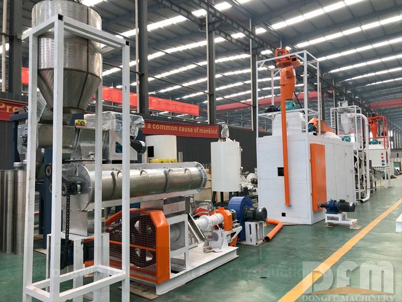 Fish Feed Machinery Extruder Production Line